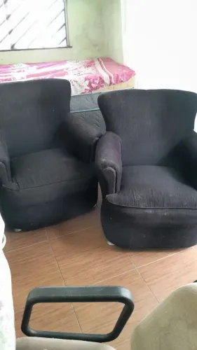 Poltronas em tecido