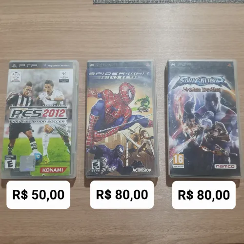 Jogos PSP diversos