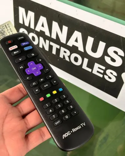 R$80 controle AOC ROKU original 