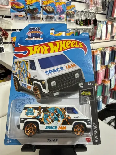Hotwheels 70s van space jam 
