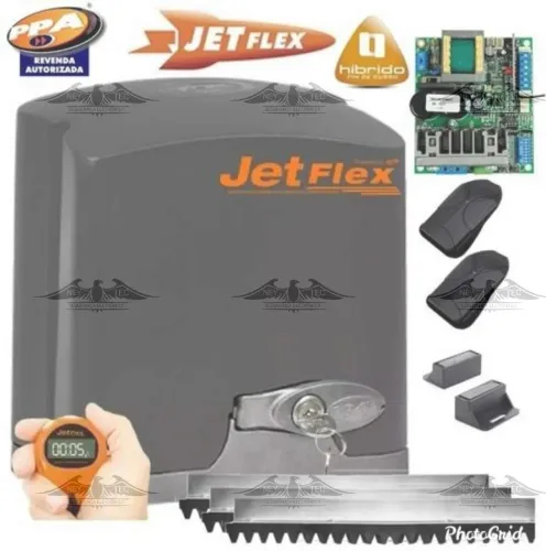 JÁ INSTALADO.MOTOR PARA PORTÃO JET FLEX 5 SEGUNDOS.