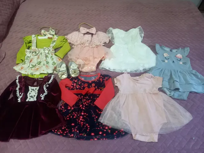 Lote roupas de  bebe menina