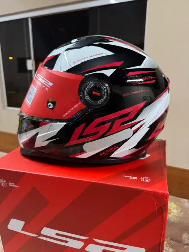 Capacete ls2 draze - tamanho 56