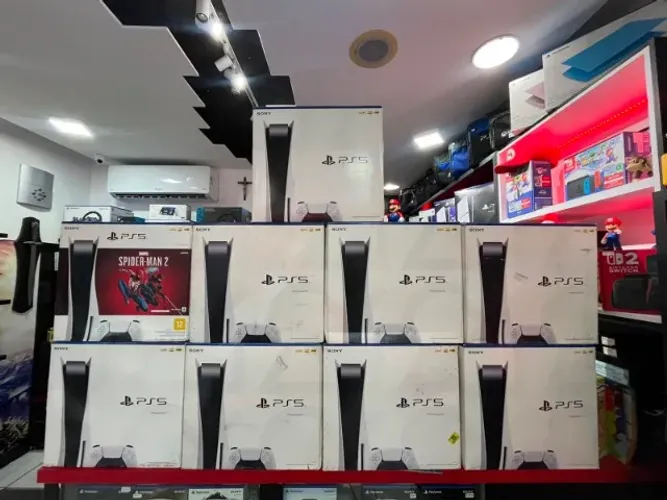 PS5 FAT C/ Leitor de Disco - Novo/Lacrado
