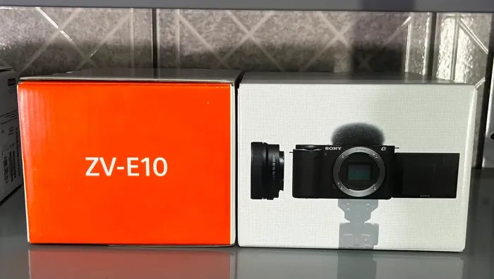 Kit câmera Sony Zve-10 lente 16-50 nova lacrada