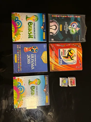 Álbuns da copa 2006, 2010, 2014, 2018