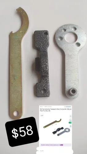 Kit ferramenta fasagem comando Fiat Fire Evo