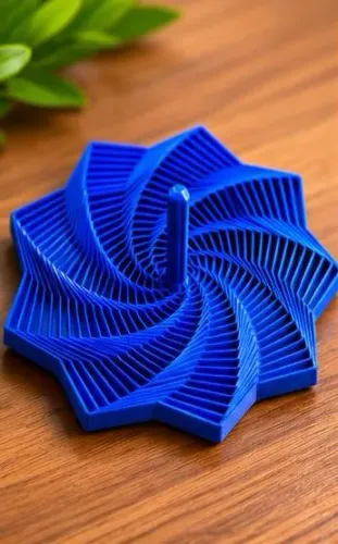 Estrela Sensorial Anti-Stress Fidget Em 3D