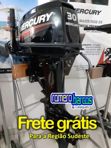 MERCURY 30 HP ELETRICO MOTOR DE POPA PRONTA ENTREGA
