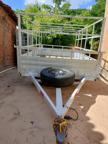 Carretinha Reboque 3m-Ano 2021 /Pronta pra transferir 