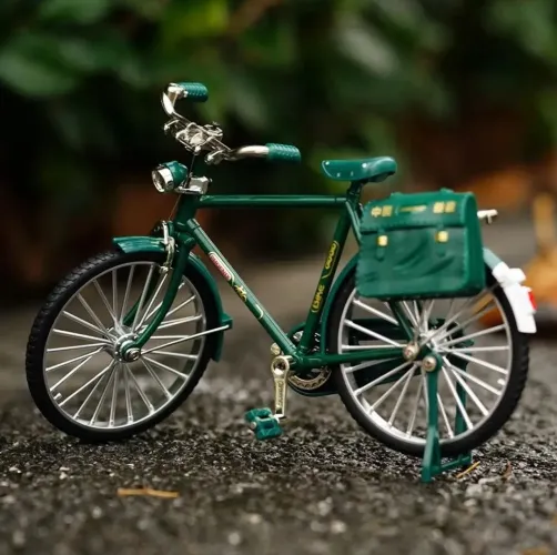 Bicicleta Clássica Miniatura em Metal