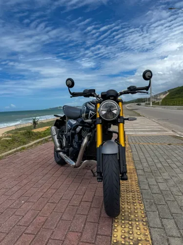 Triumph Speed 400 2025 Único Dono | Garantia até 2027 | Acessórios | 8.5 mil km