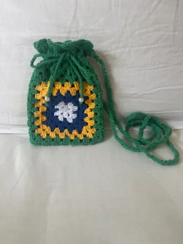 Bolsa de crochê Artesanal