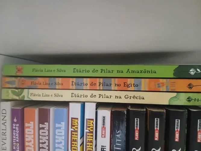 SUPER PROMOÇÃO 3 livros Diário de Pilar (na Grécia, Egito na Amazônia)