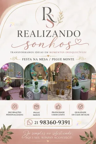 Festa na mesa e pegue e monte