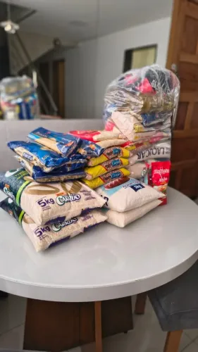 Cesta básica reforçada 50 kg