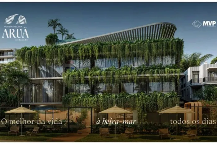 Aruã Ponta Negra Boutique Suites O Único Pé na Areia de Natal - Seu melhor investimento