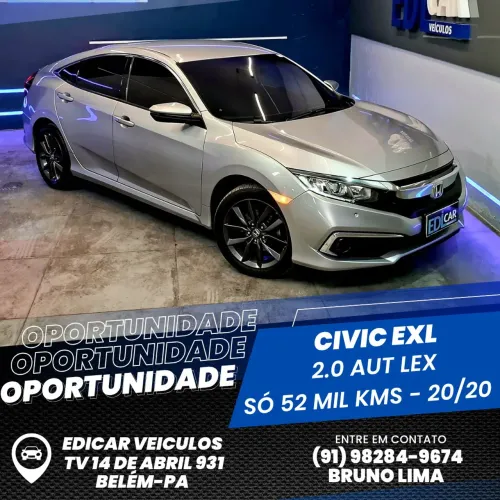 Honda Civic Sedan EXL 2.0 Flex 16V Aut.4p 2020