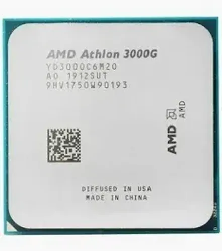 PROCESSADOR AMD ATHLON 3000G, COM VÍDEO INTEGRADO, SOCKET AM4 - USADO