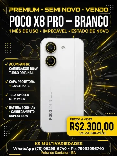 Poço x8 pro