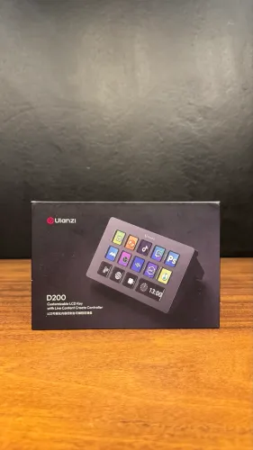 Ulanzi D200 LCD Key Controller - Novo | Aberto Apenas para Unboxing