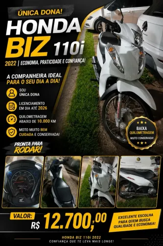 Honda Biz 2022