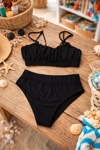 Biquini hot pants preto