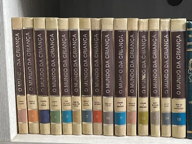 Coleção Clássica O Mundo da Criança (15 Volumes) - Edição 1975 Delta - Completa