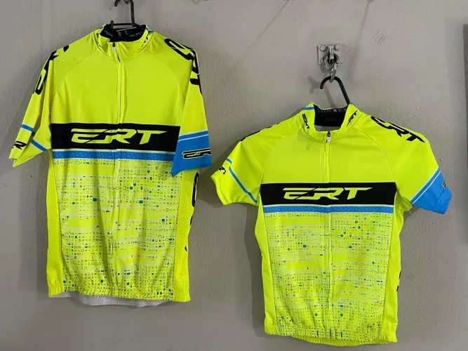 Camisa ciclismo ERT adulto e infantil 