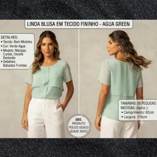 Blusa em Tecido