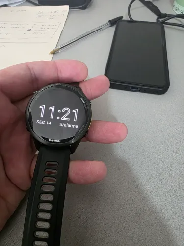 Relógio Smartwatch fererunner 970 com GPS e Lanterna