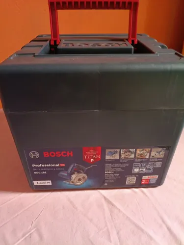 Maleta para Serra mármore Bosch nova