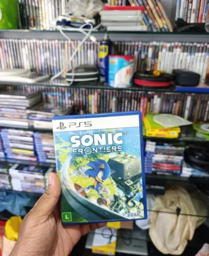 Jogo Sonic Frontiers Ps5 - Ac cartão e Olx pay temos outros jogos 