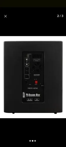 Sistema de som ativo Sound Box