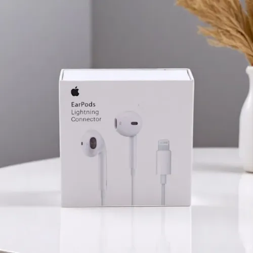 Fone de Ouvido Apple Earpods Com Conector Lightning Branco Original