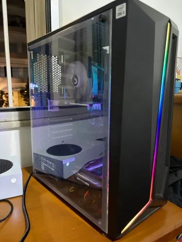 Gabinete Gamer RGB - Lateral em Acrílico - Excelente Estado
