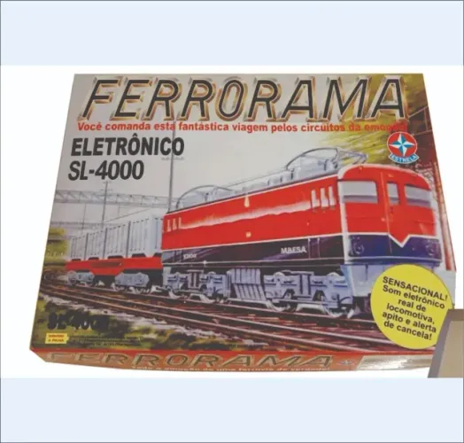 Tampa Reprodução (SOMENTE) Ferrorama Estrela SL 4000 Eletrônico