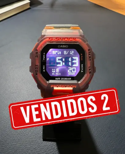 Relógio Casio G-shock Masculino G-squad Gbd-200sm-1a5dr