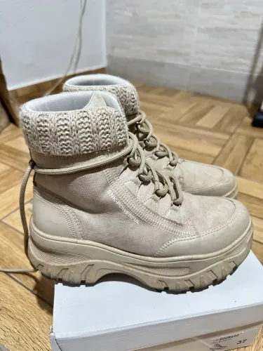 Bota Ramarim Hiker Bege inverno