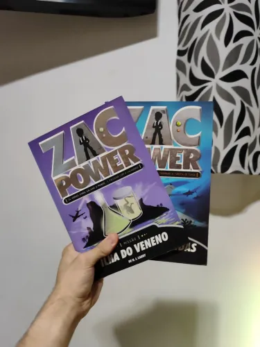 Livros Infantis Zac Power v. 1 e 2