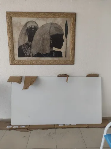 Tampo de Mesa de jantar de vidro