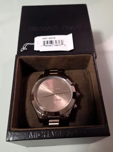 Relógio Michael Kors Feminino Slim Runway 42mm - Smartwatch HÍBRIDO MKT4019