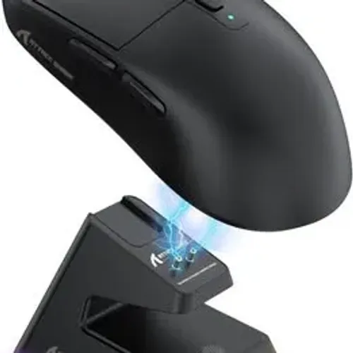 Mouse Gamer Sem fio Attack Shark X6 26000DPI, BT/WIFI, PAW3395 49G + Dock 12x 25,59