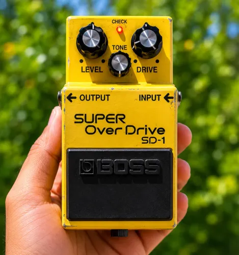 Pedal de guitarra sd1 Boss overdrive 