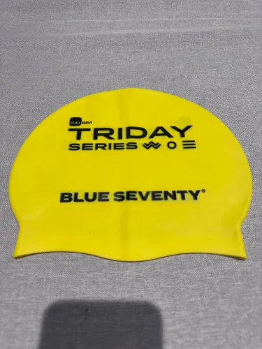 Touca De Natação Triday Séries Blue Seventy Amarela