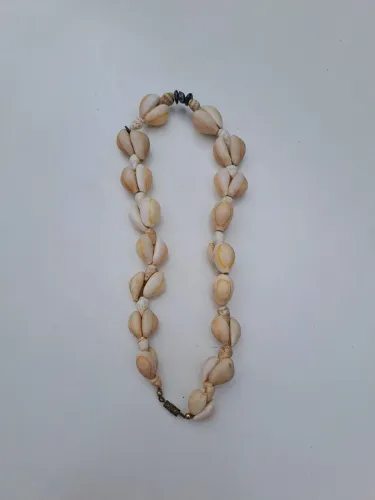 Colar de búzios naturais simples 