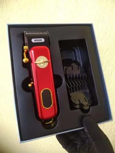 Máquina de cortar cabelo wmark barbeiro barbearia salão de beleza