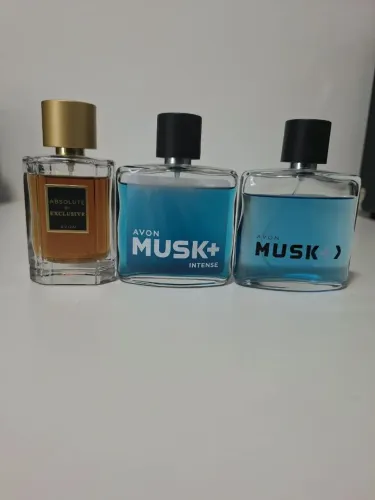 Absolute by Exclusive + Musk Intense + Musk Marine (Os 3 Juntos)