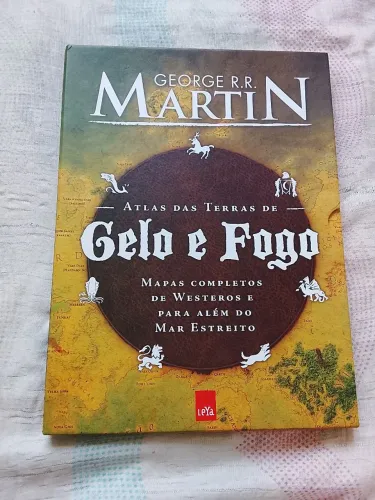 Game of Thrones Atlas das terras Gelo e Fogo
