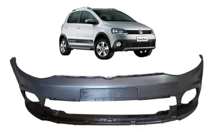 Parachoque Dianteiro Crossfox 2011 2012 2013 2014 Preto